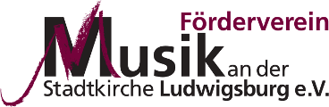 Logo vom Der Förderverein „Musik an der Stadtkirche Ludwigsburg e.V.”