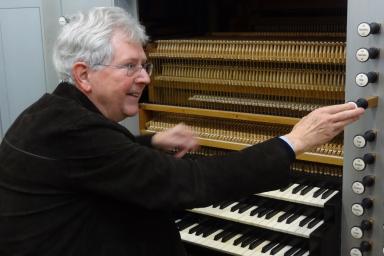 Besuch der Musikhochschule Stuttgart am 23.02.2019. Foto: Siegfried Bauer.